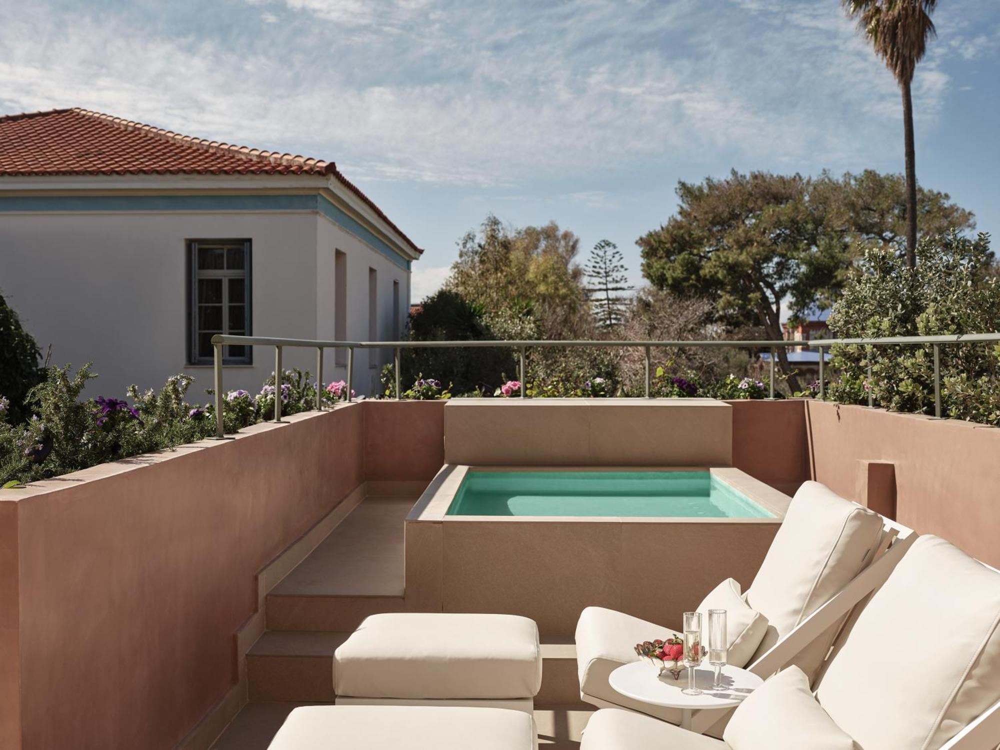 Domus Blanc Boutique Hotel ハニア エクステリア 写真